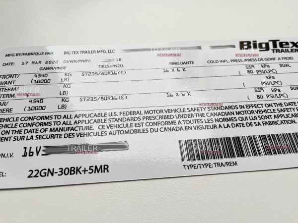 TrailerDataPlates – Custom Decals & Plates For Your Heavy Duty Trailer