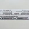 Top Hat Trailer Data Decal Sticker VIN ID Tag Derated Downrated USA CUSTOM