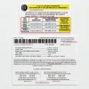 Keystone RV Trailers Data Decal Sticker ID Tag Tire and Loading Information Derated Downrated USA CUSTOM